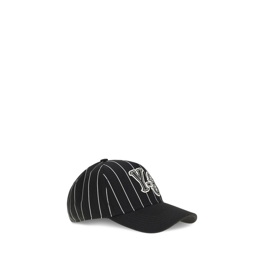 Y-3 Black Polyester Baseball Cap