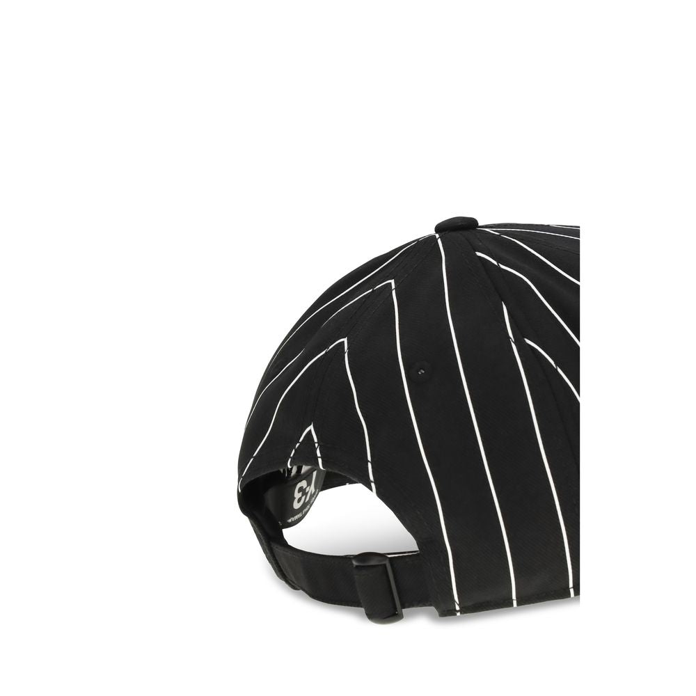 Y-3 Black Polyester Baseball Cap