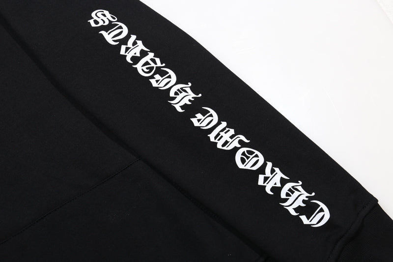Chrome Hearts  Matty Boy Shoulder Logo Hoodie 7033