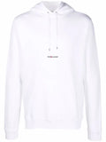 Saint Laurent logo-print hoodie