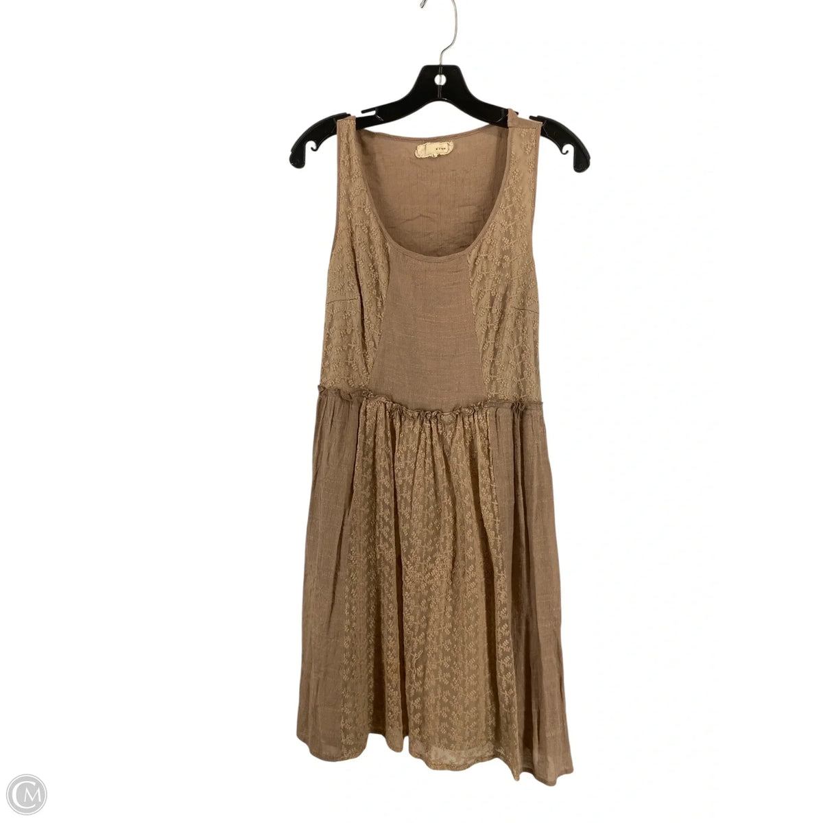 Dress Casual Short By Areve In Brown, Size: L
