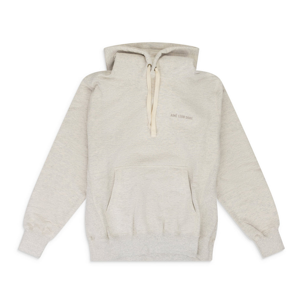 Oatmeal Tonal Logo Hoodie