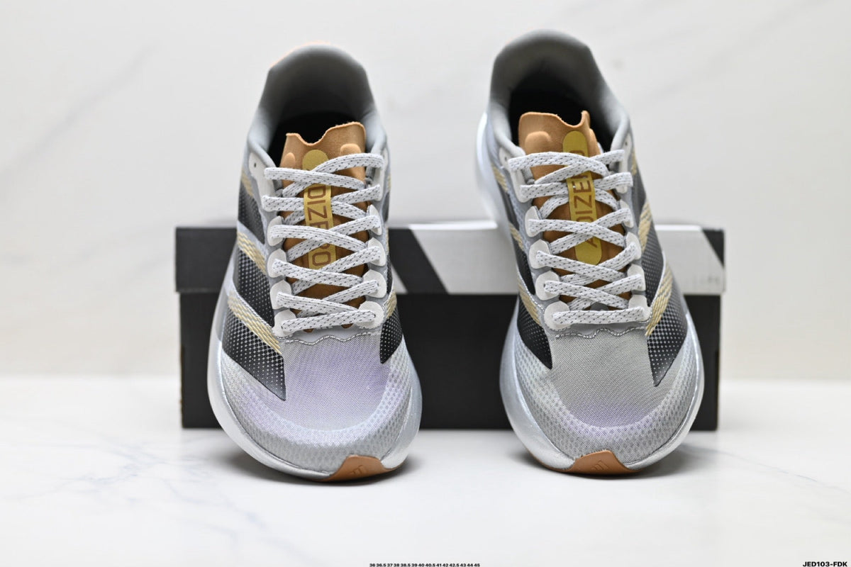 Adidas Unisex Running Shoes #10 - 5 Colorways incl. White/Black/Gold & Black/Pink