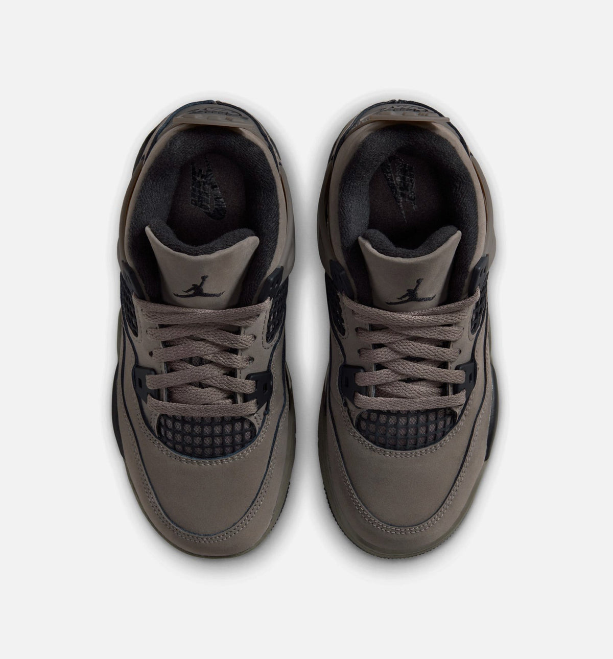 Air Jordan 4 Retro Cave Stone and Black | Preschool Lifestyle Shoe | Cave Stone/Black/Moon Fossil