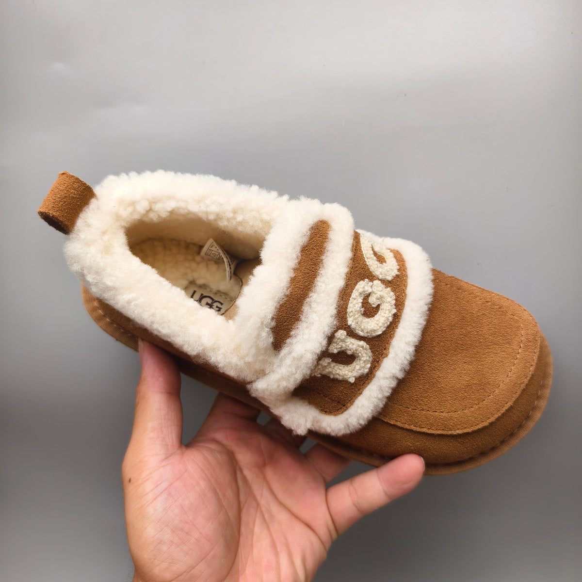 Chestnut Full-Wrap Big Logo Casual Sneakers — New Arrival | In Stock