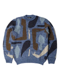 BY PARRA detached knitted pullover sweater