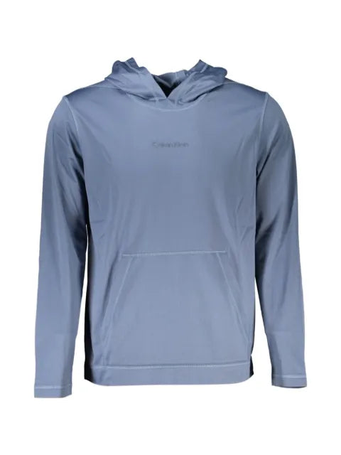 Calvin Klein logo-print kangaroo-pocket hoodie
