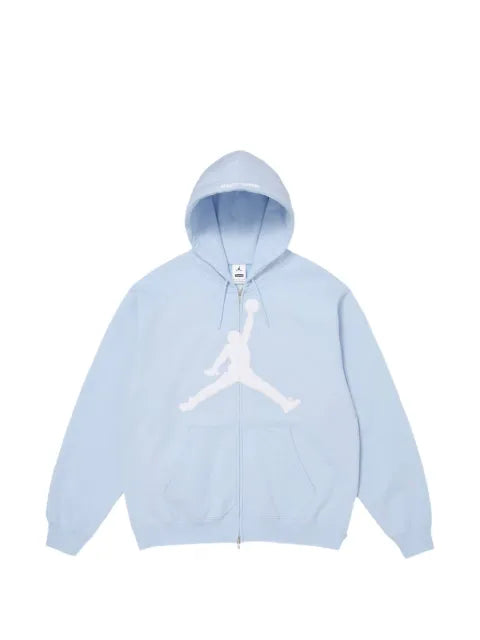 Supreme x Jordan zip-up hoodie