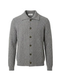Lardini ribbed-knit wool cardigan
