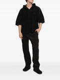 Homme Plissé Issey Miyake pleated short-sleeve hoodie
