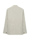 Shanghai Tang mandarin-collar five-button jacket