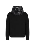 Moncler padded panel knit jacket