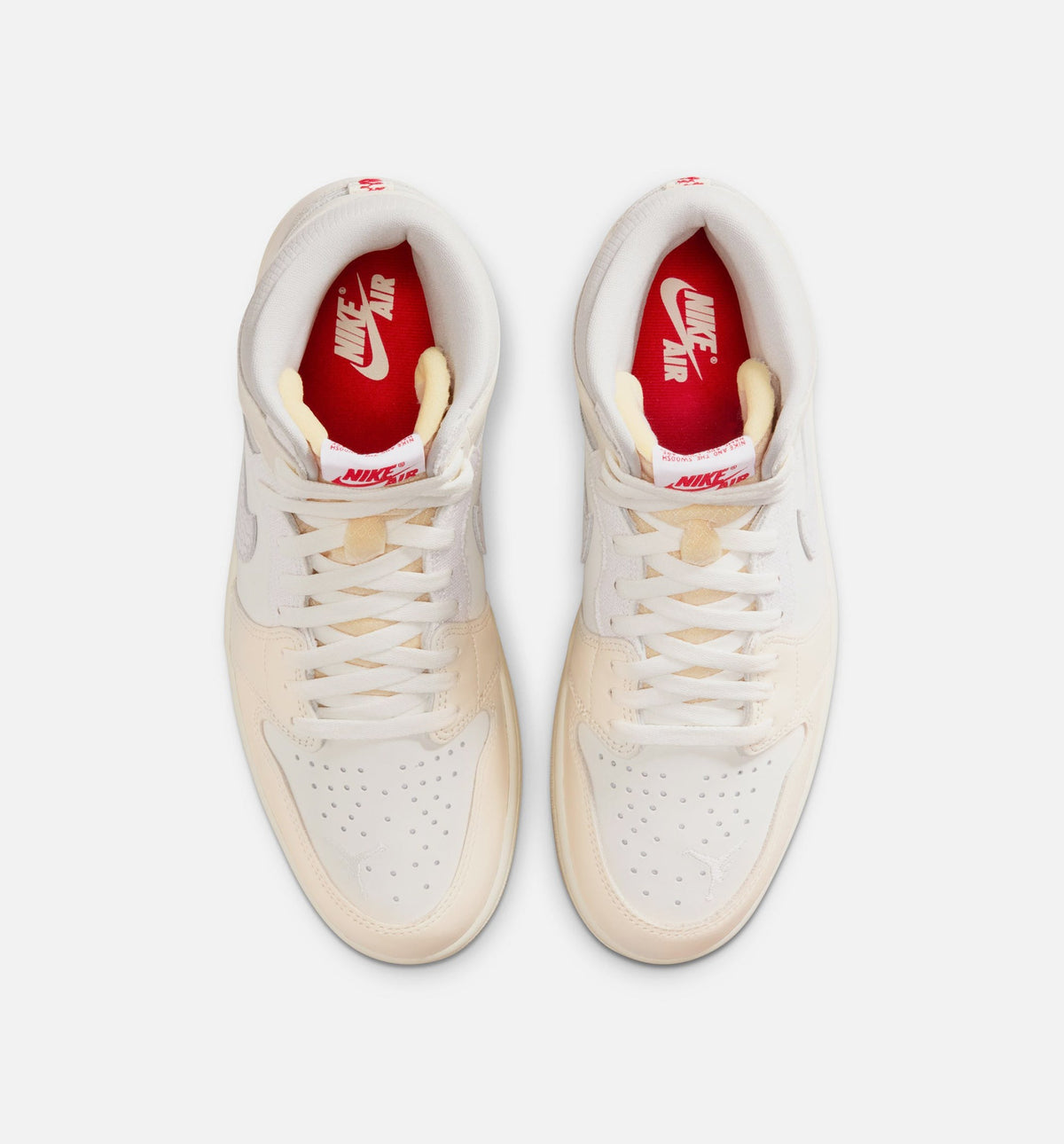 Air Jordan 1 Retro High OG Sail Men's Sneakers - Sail / University Red / Pale Ivory / Off-White / Phantom