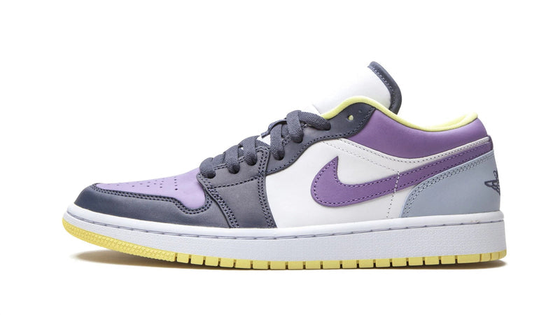 Air Jordan 1 Low SE WMNS "Mismatched" - Purple & Magenta