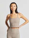 Spacedye Slim Racerback Croppe