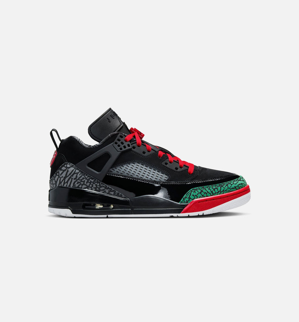 Jordan Spizike Low Men's Shoe – Black/Classic Green/White/Varsity Red