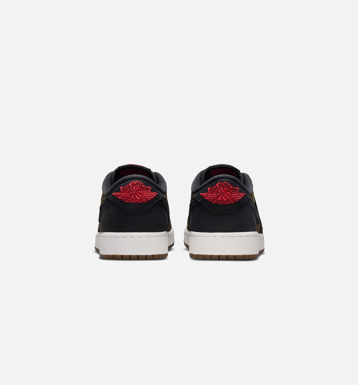 Air Jordan 1 Retro Low OG Laser Kids' Shoes - Black/Varsity Red/White