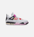Air Jordan 4 Retro Comic Men's Shoes - Off White/Fire Pink/Anthracite