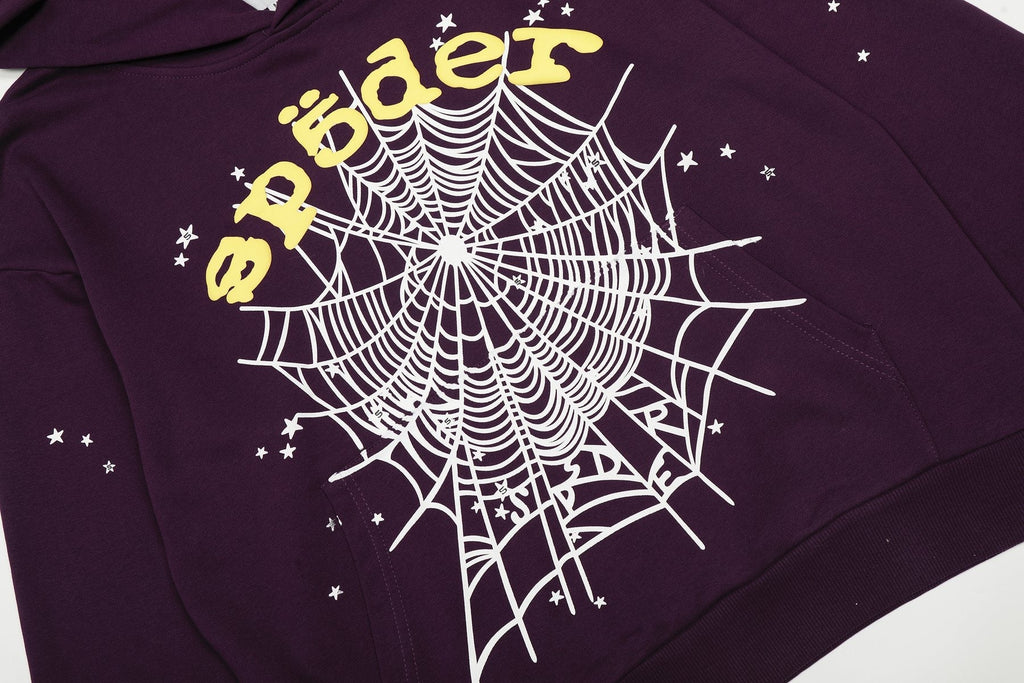 Sp5der Spiderweb Star Graphic Hoodie & Sweatpants Set