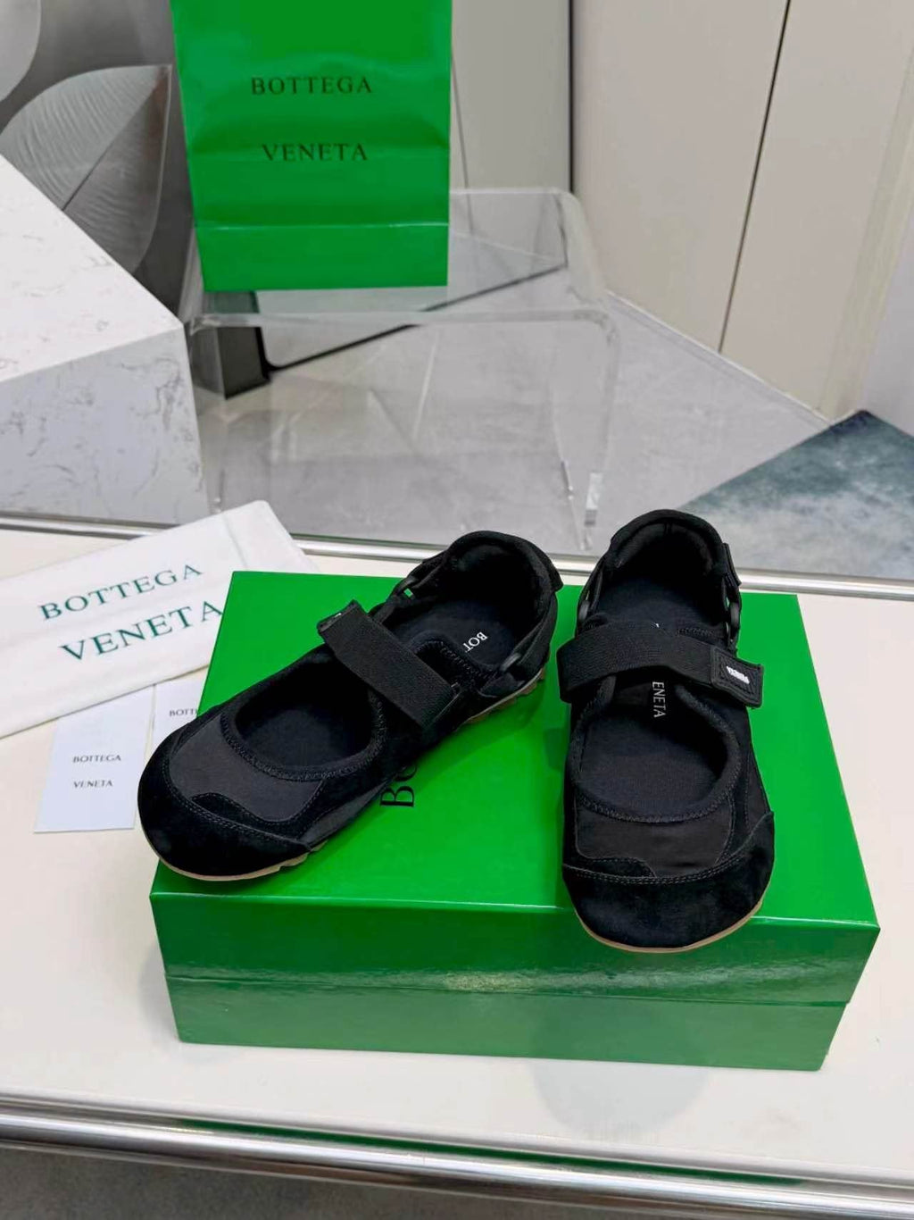 Bottega Veneta Buckled Strap Low-Top Sneakers