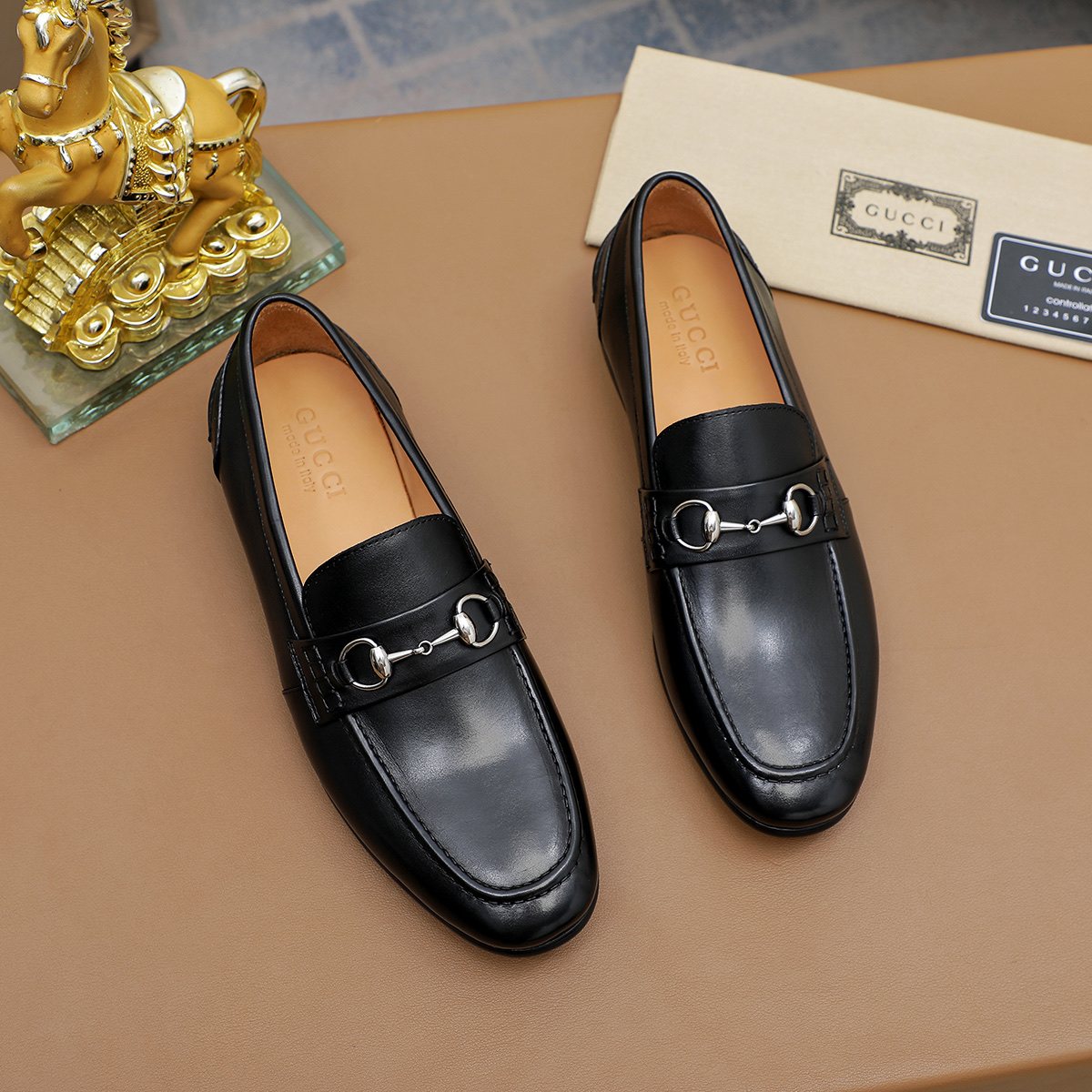 Gucci Bit-Detail Slip-On Loafers